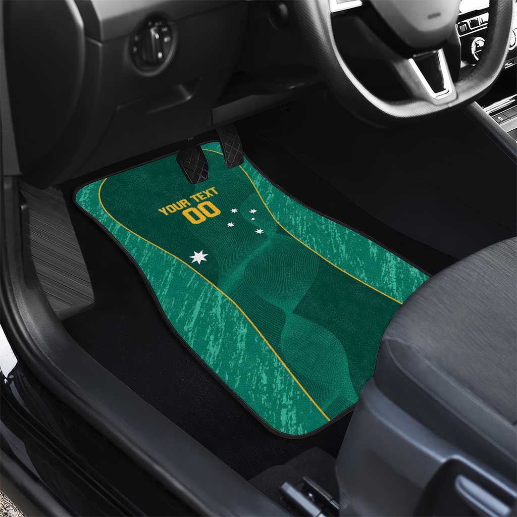 Custom Baseball Australia Car Mats Go Champions - Aussie Kangaroo Mascot - Wonder Print Shop