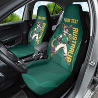 Custom Baseball Australia Car Seat Cover Go Champions - Aussie Kangaroo Mascot - Wonder Print Shop