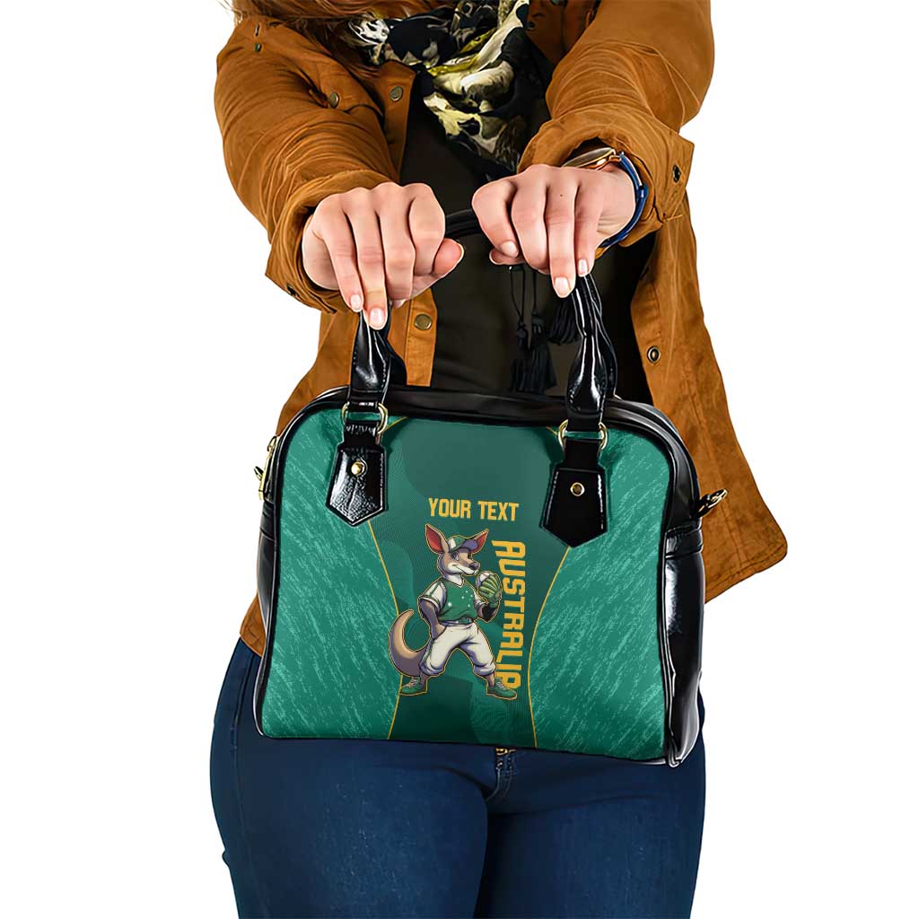 Custom Baseball Australia Shoulder Handbag Go Champions - Aussie Kangaroo Mascot
