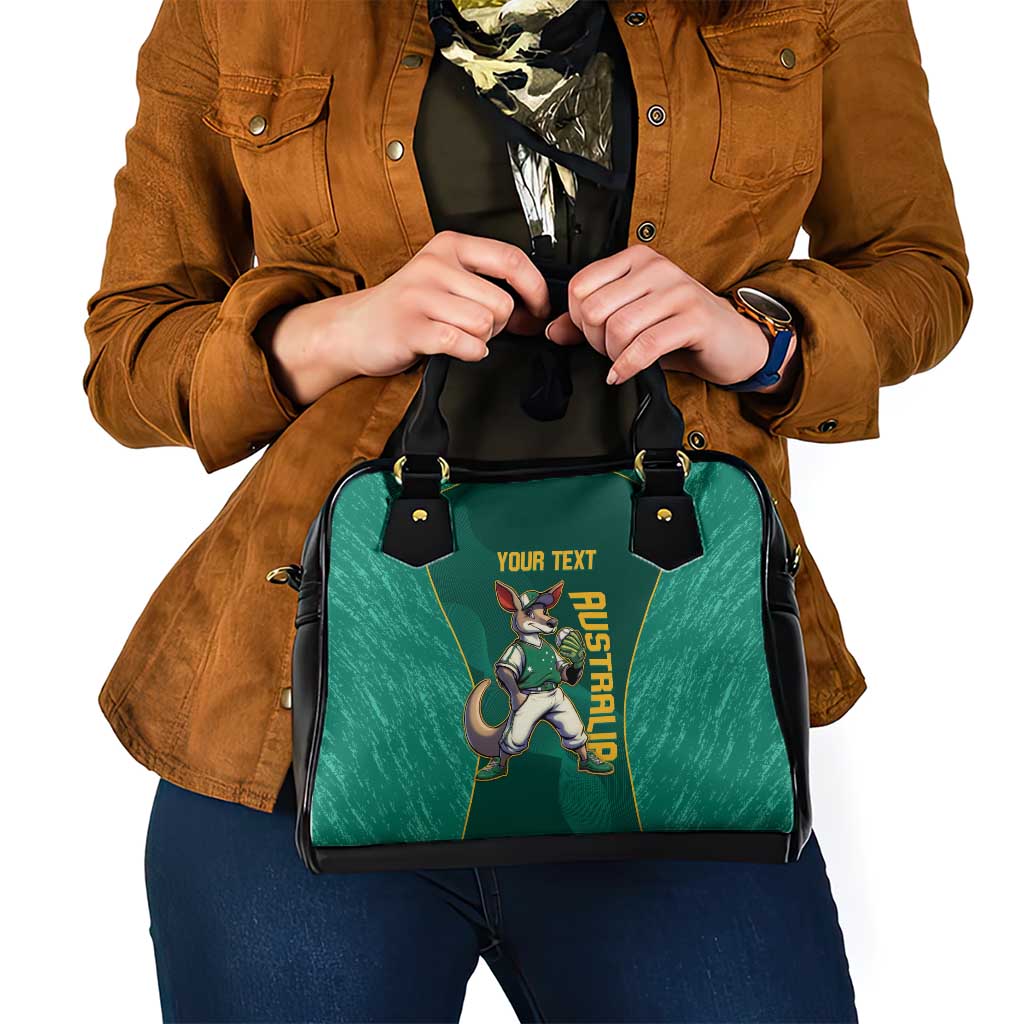 Custom Baseball Australia Shoulder Handbag Go Champions - Aussie Kangaroo Mascot