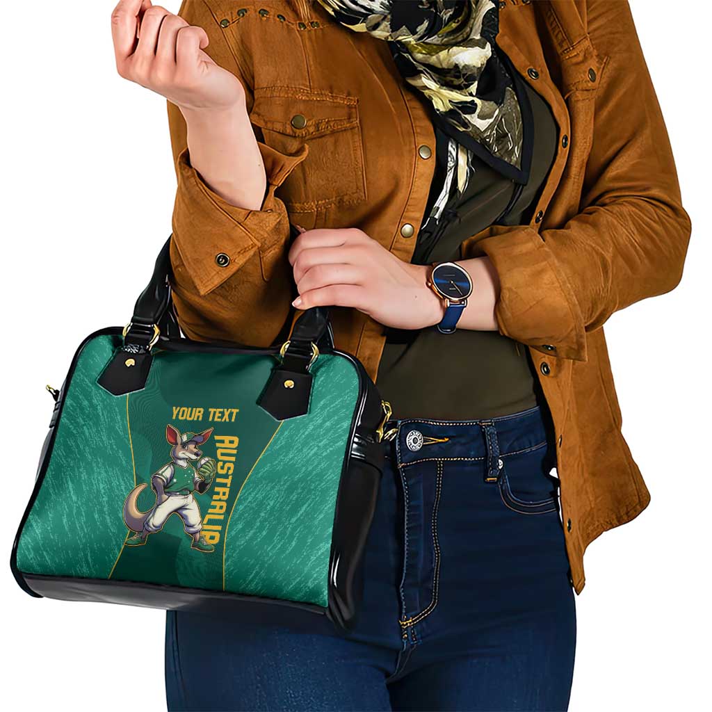 Custom Baseball Australia Shoulder Handbag Go Champions - Aussie Kangaroo Mascot