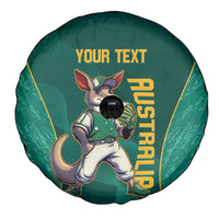 Custom Baseball Australia Spare Tire Cover Go Champions - Aussie Kangaroo Mascot - Wonder Print Shop