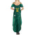 Custom Baseball Australia Summer Maxi Dress Go Champions - Aussie Kangaroo Mascot - Wonder Print Shop