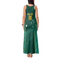Custom Baseball Australia Tank Maxi Dress Go Champions - Aussie Kangaroo Mascot - Wonder Print Shop