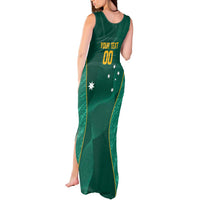 Custom Baseball Australia Tank Maxi Dress Go Champions - Aussie Kangaroo Mascot - Wonder Print Shop