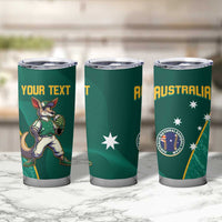 Custom Baseball Australia Tumbler Cup Go Champions - Aussie Kangaroo Mascot - Wonder Print Shop