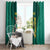 Custom Baseball Australia Window Curtain Go Champions - Aussie Kangaroo Mascot - Wonder Print Shop