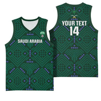 Custom Saudi Arabia Football Basketball Jersey 2026 Arabian Falcons Sporty Version - Wonder Print Shop