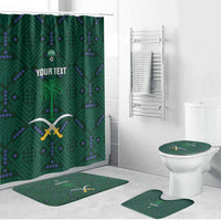 Custom Saudi Arabia Football Bathroom Set 2026 Arabian Falcons Sporty Version - Wonder Print Shop