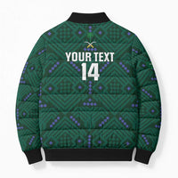 Custom Saudi Arabia Football Bomber Puffer Jacket 2026 Arabian Falcons Sporty Version - Wonder Print Shop