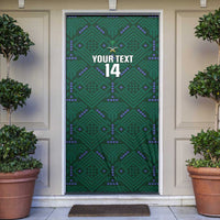 Custom Saudi Arabia Football Door Cover 2026 Arabian Falcons Sporty Version - Wonder Print Shop