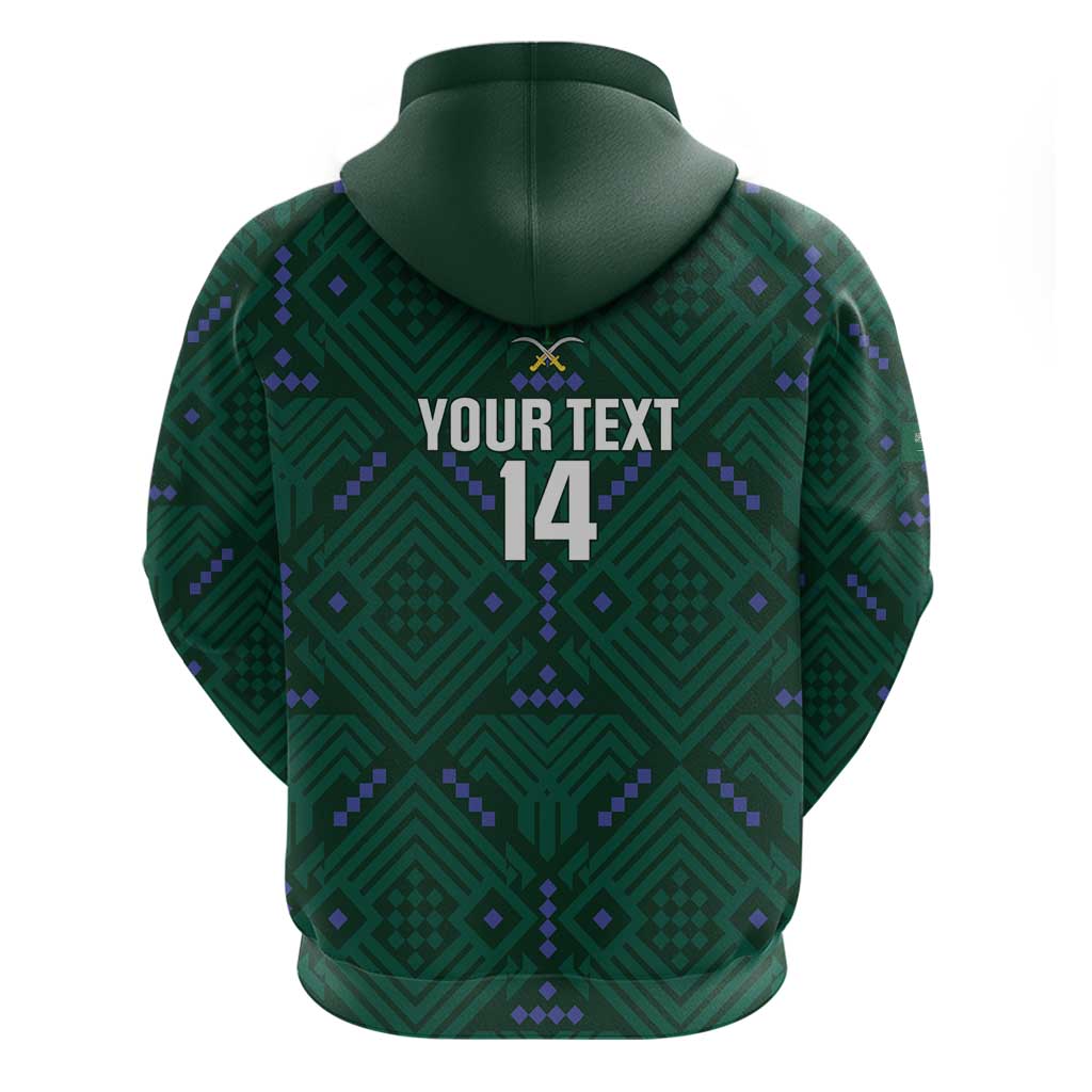 Custom Saudi Arabia Football Hoodie 2026 Arabian Falcons Sporty Version - Wonder Print Shop
