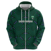 Custom Saudi Arabia Football Hoodie 2026 Arabian Falcons Sporty Version - Wonder Print Shop