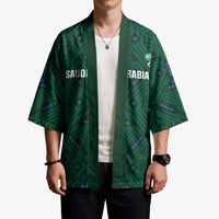 Custom Saudi Arabia Football Kimono 2026 Arabian Falcons Sporty Version - Wonder Print Shop