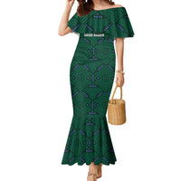 Custom Saudi Arabia Football Mermaid Dress 2026 Arabian Falcons Sporty Version - Wonder Print Shop