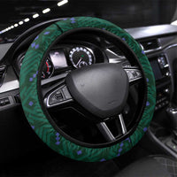 Saudi Arabia Football Steering Wheel Cover 2026 Arabian Falcons Sporty Version - Wonder Print Shop