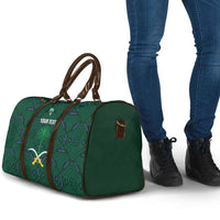 Custom Saudi Arabia Football Travel Bag 2026 Arabian Falcons Sporty Version - Wonder Print Shop