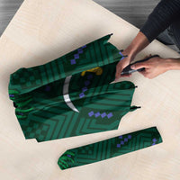 Custom Saudi Arabia Football Umbrella 2026 Arabian Falcons Sporty Version - Wonder Print Shop