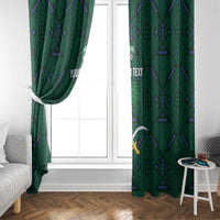 Custom Saudi Arabia Football Window Curtain 2026 Arabian Falcons Sporty Version - Wonder Print Shop