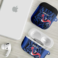 Custom France Football AirPods Case 2026 Allez Les Bleus Rooster Grunge - Wonder Print Shop
