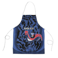 Custom France Football Apron 2026 Allez Les Bleus Rooster Grunge - Wonder Print Shop