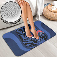 Custom France Football Bathroom Set 2026 Allez Les Bleus Rooster Grunge - Wonder Print Shop