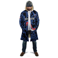 Custom France Football Cloak 2026 Allez Les Bleus Rooster Grunge - Wonder Print Shop