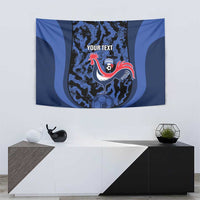 Custom France Football Tapestry 2026 Allez Les Bleus Rooster Grunge - Wonder Print Shop