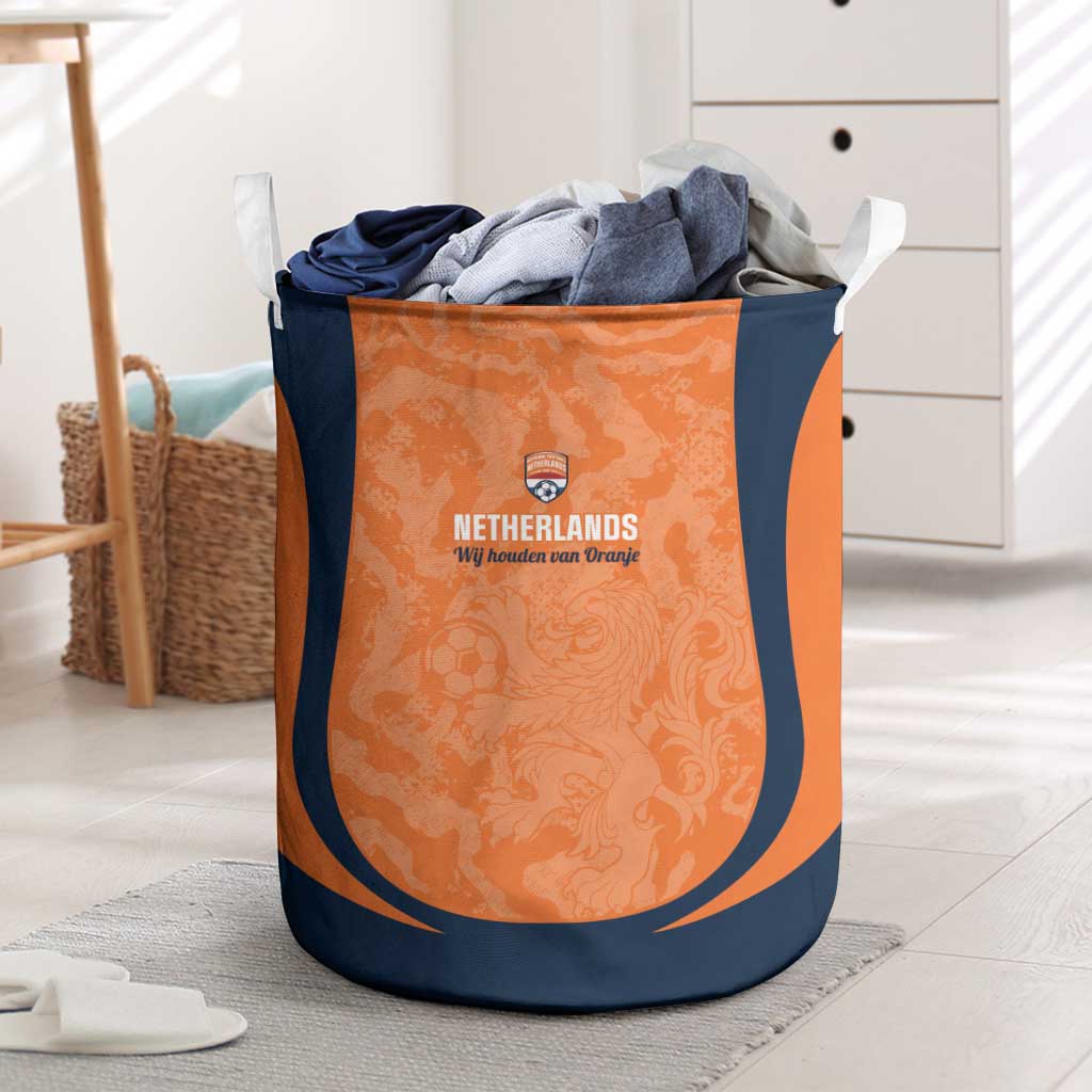 Netherlands Football Laundry Basket 2026 Come On Oranje - Wonder Print Shop