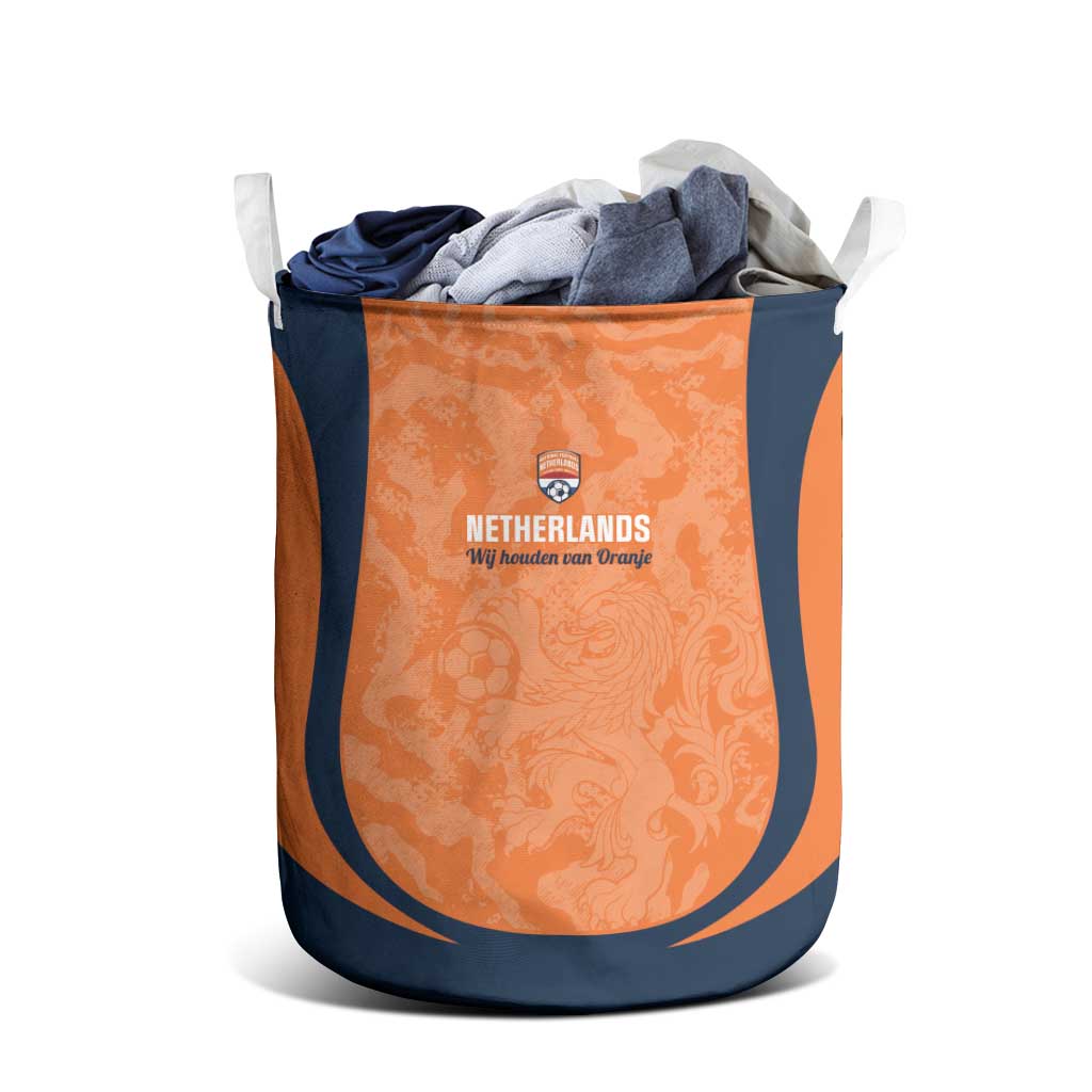 Netherlands Football Laundry Basket 2026 Come On Oranje - Wonder Print Shop
