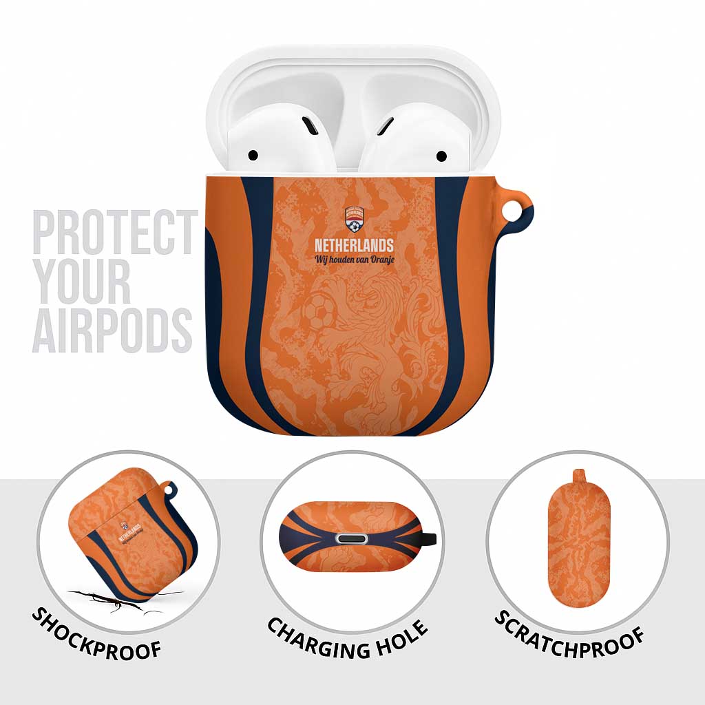 Netherlands Football AirPods Case 2026 Come On Oranje - Wonder Print Shop
