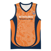 Custom Netherlands Football Basketball Jersey 2026 Come On Oranje - Wonder Print Shop