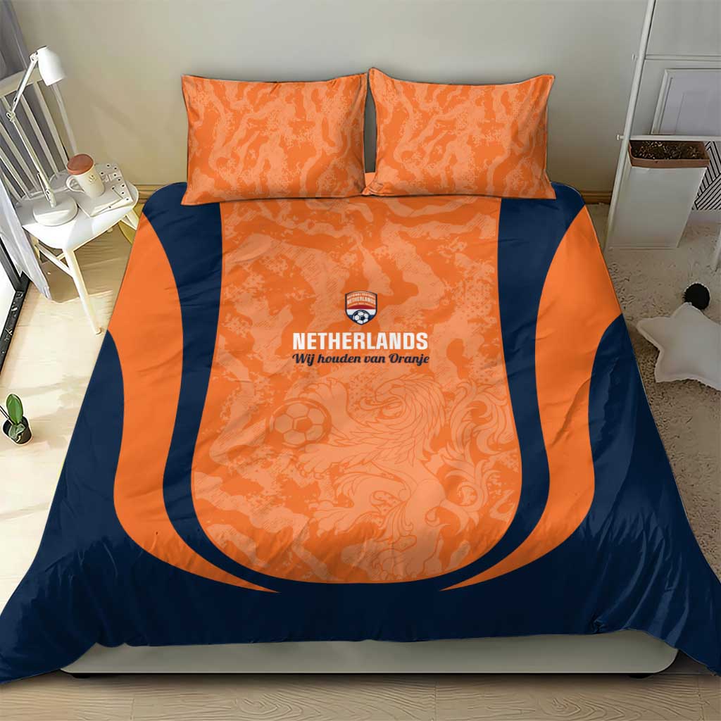 Netherlands Football Bedding Set 2026 Come On Oranje - Wonder Print Shop