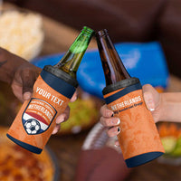 Custom Netherlands Football 4 in 1 Can Cooler Tumbler 2026 Come On Oranje - Wonder Print Shop