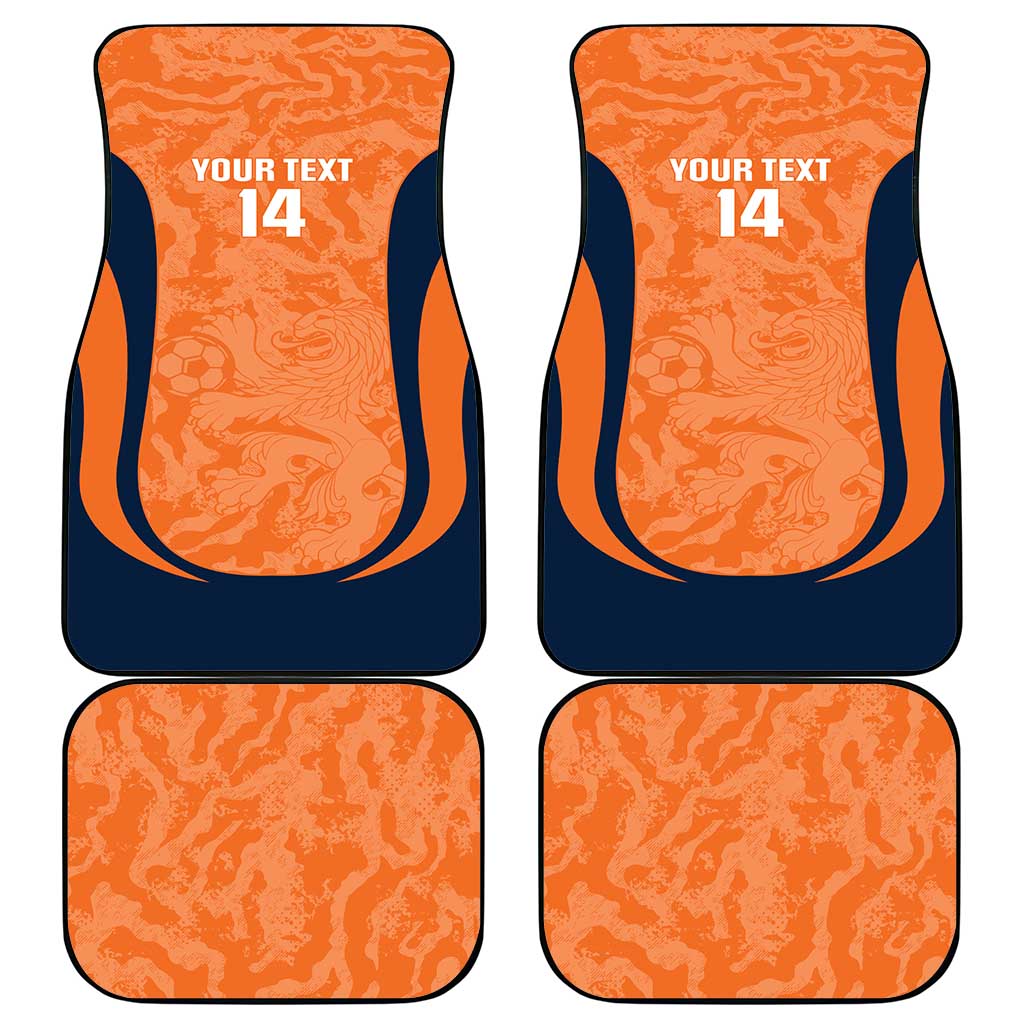 Custom Netherlands Football Car Mats 2026 Come On Oranje - Wonder Print Shop