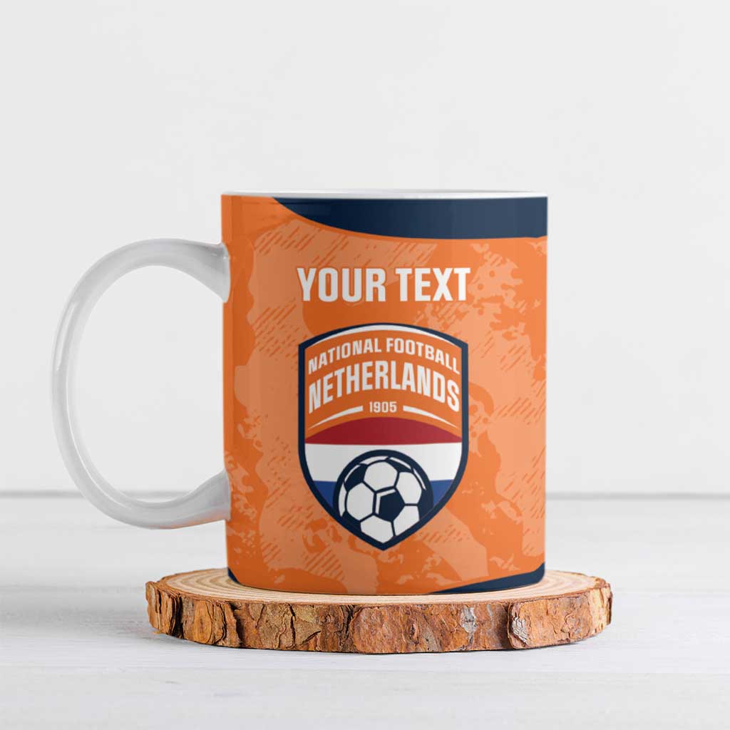Custom Netherlands Football Ceramic Mug 2026 Come On Oranje - Wonder Print Shop