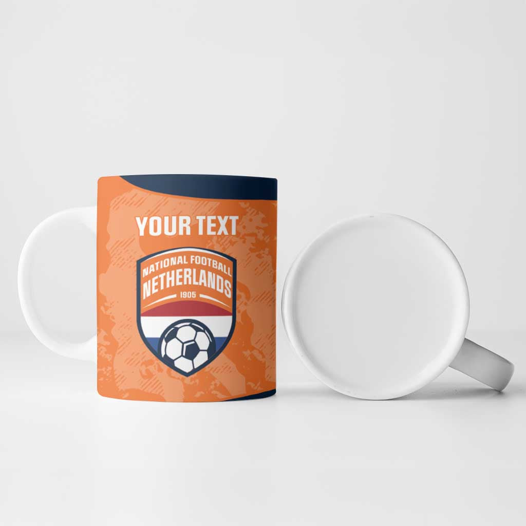 Custom Netherlands Football Ceramic Mug 2026 Come On Oranje - Wonder Print Shop