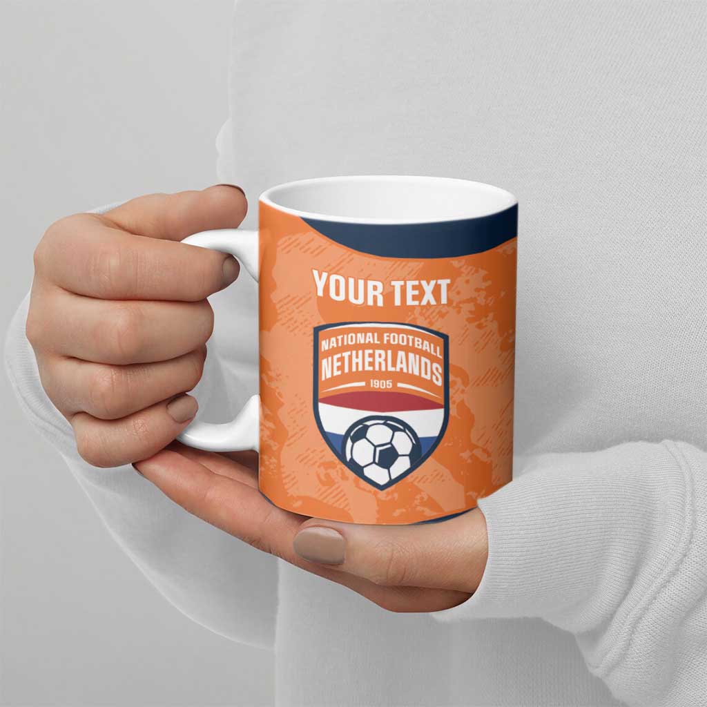 Custom Netherlands Football Ceramic Mug 2026 Come On Oranje - Wonder Print Shop