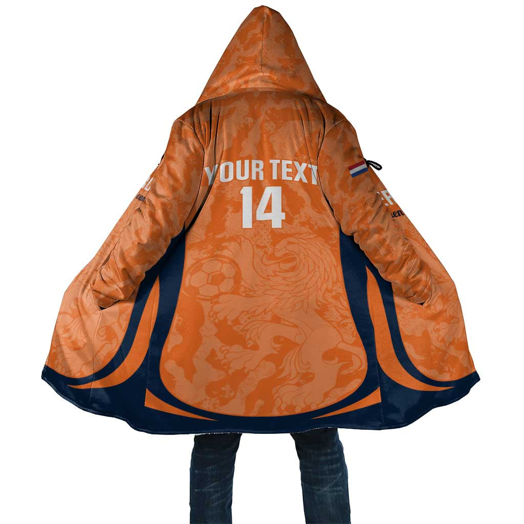 Custom Netherlands Football Cloak 2026 Come On Oranje - Wonder Print Shop