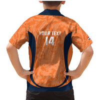 Custom Netherlands Football Family Matching Mermaid Dress and Hawaiian Shirt 2026 Come On Oranje - Wonder Print Shop