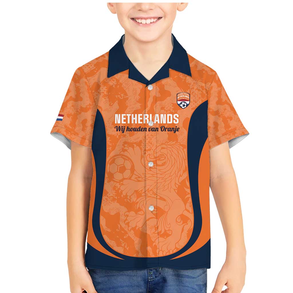 Custom Netherlands Football Family Matching Mermaid Dress and Hawaiian Shirt 2026 Come On Oranje - Wonder Print Shop
