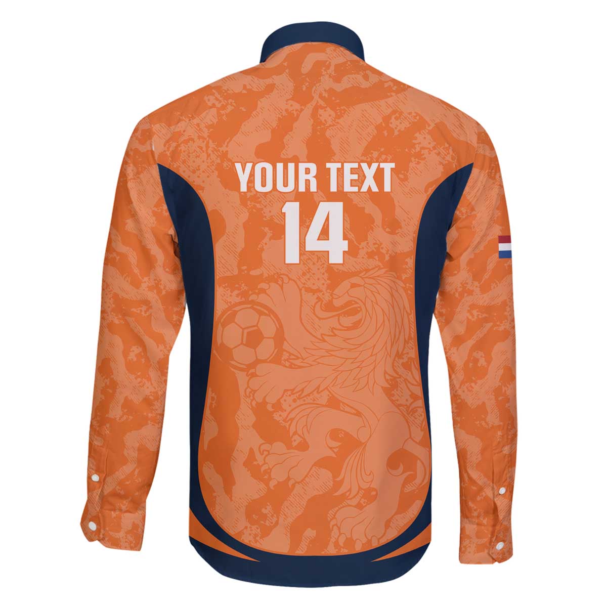 Custom Netherlands Football Family Matching Off The Shoulder Long Sleeve Dress and Hawaiian Shirt 2026 Come On Oranje - Wonder Print Shop