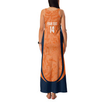 Custom Netherlands Football Family Matching Tank Maxi Dress and Hawaiian Shirt 2026 Come On Oranje - Wonder Print Shop
