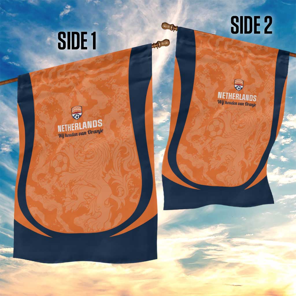 Netherlands Football Garden Flag 2026 Come On Oranje - Wonder Print Shop