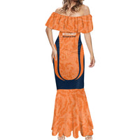 Custom Netherlands Football Mermaid Dress 2026 Come On Oranje - Wonder Print Shop