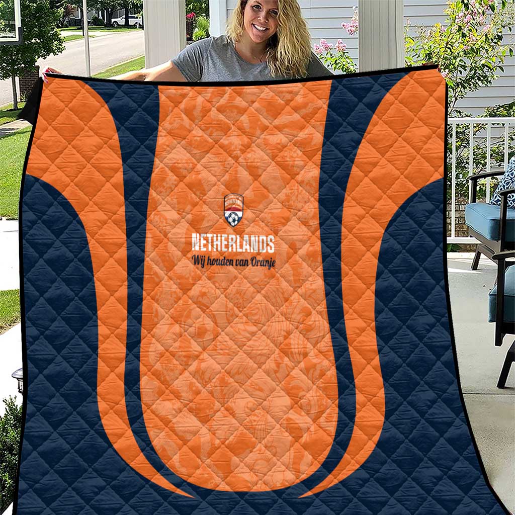 Netherlands Football Quilt 2026 Come On Oranje - Wonder Print Shop