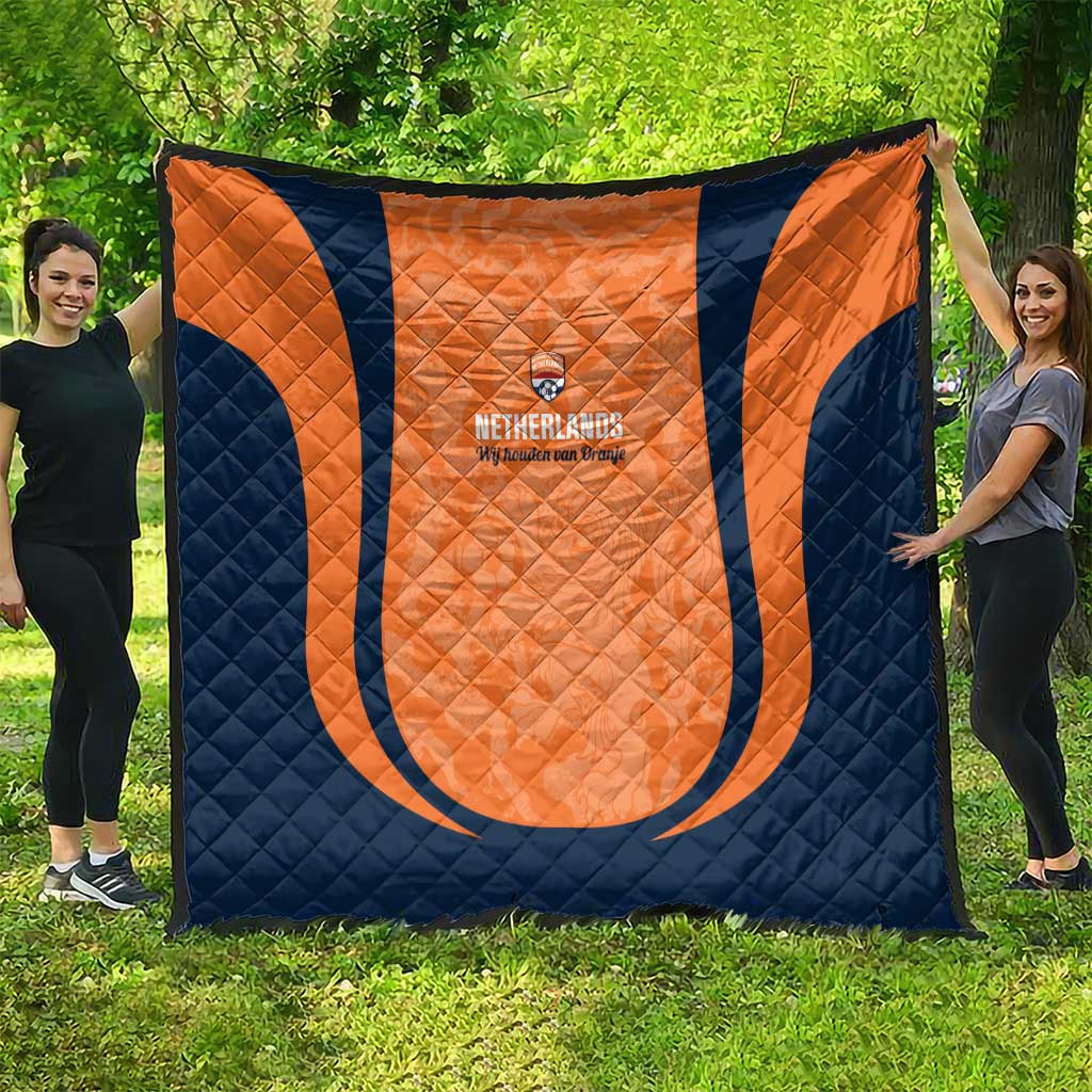 Netherlands Football Quilt 2026 Come On Oranje - Wonder Print Shop