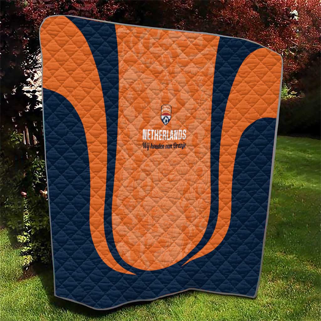 Netherlands Football Quilt 2026 Come On Oranje - Wonder Print Shop