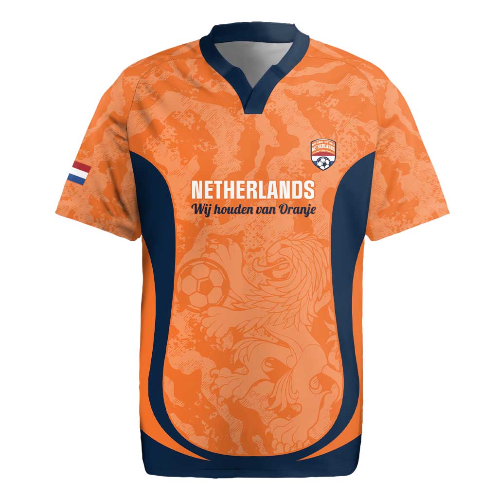 Custom Netherlands Football Rugby Jersey 2026 Come On Oranje - Wonder Print Shop