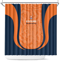 Netherlands Football Shower Curtain 2026 Come On Oranje - Wonder Print Shop